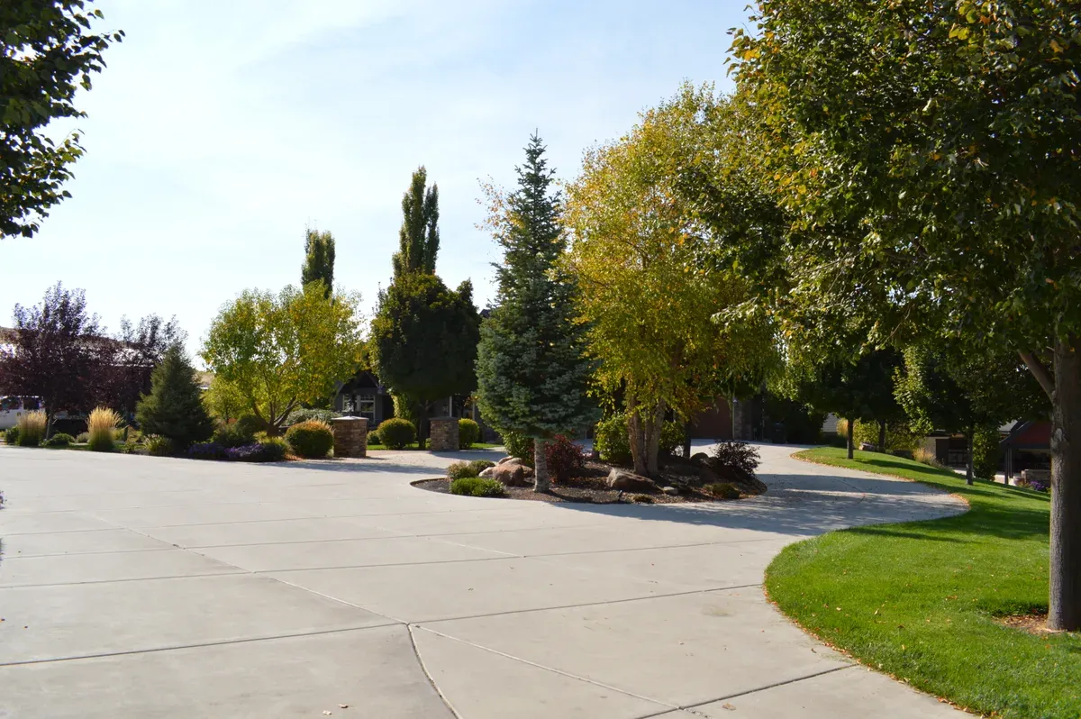 Designed and installed residential landscape in Cache Valley
