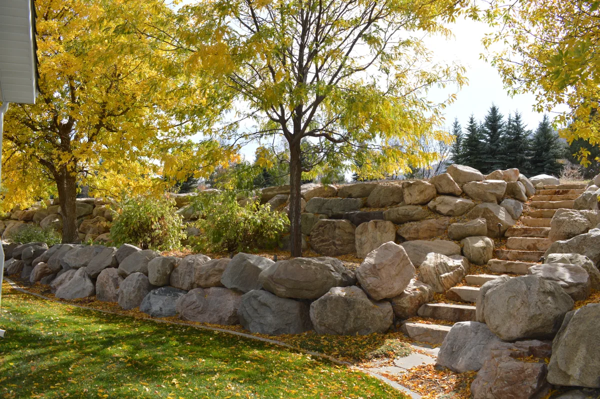 Retaining Wall Installation, Logan UT