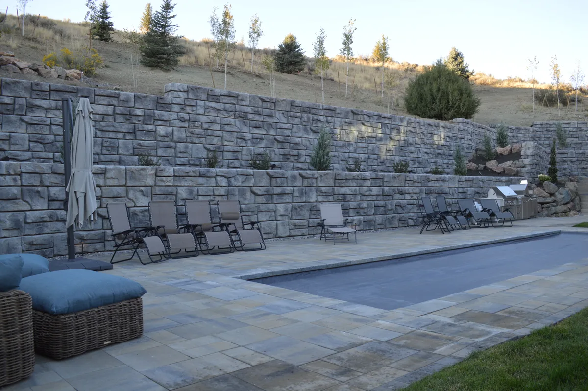 Retaining Wall Installation, Logan UT