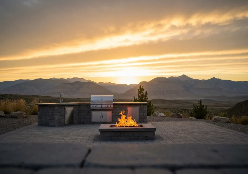 Hardscaping and patio installation in Cache Valley